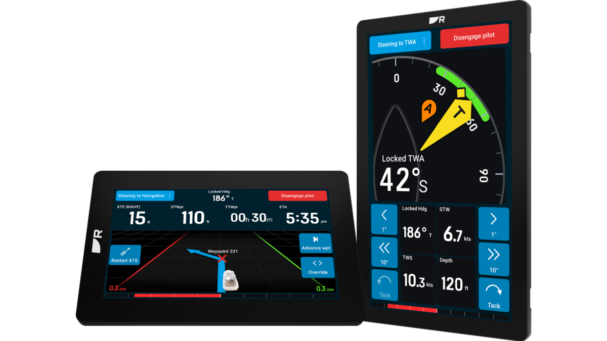 Nya funktioner i Raymarine Alpha Performance-displayerna