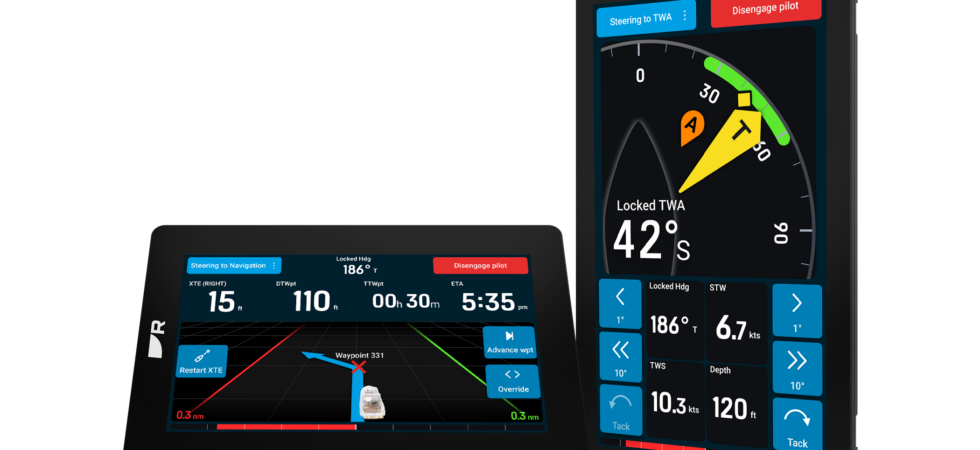 Nya funktioner i Raymarine Alpha Performance-displayerna