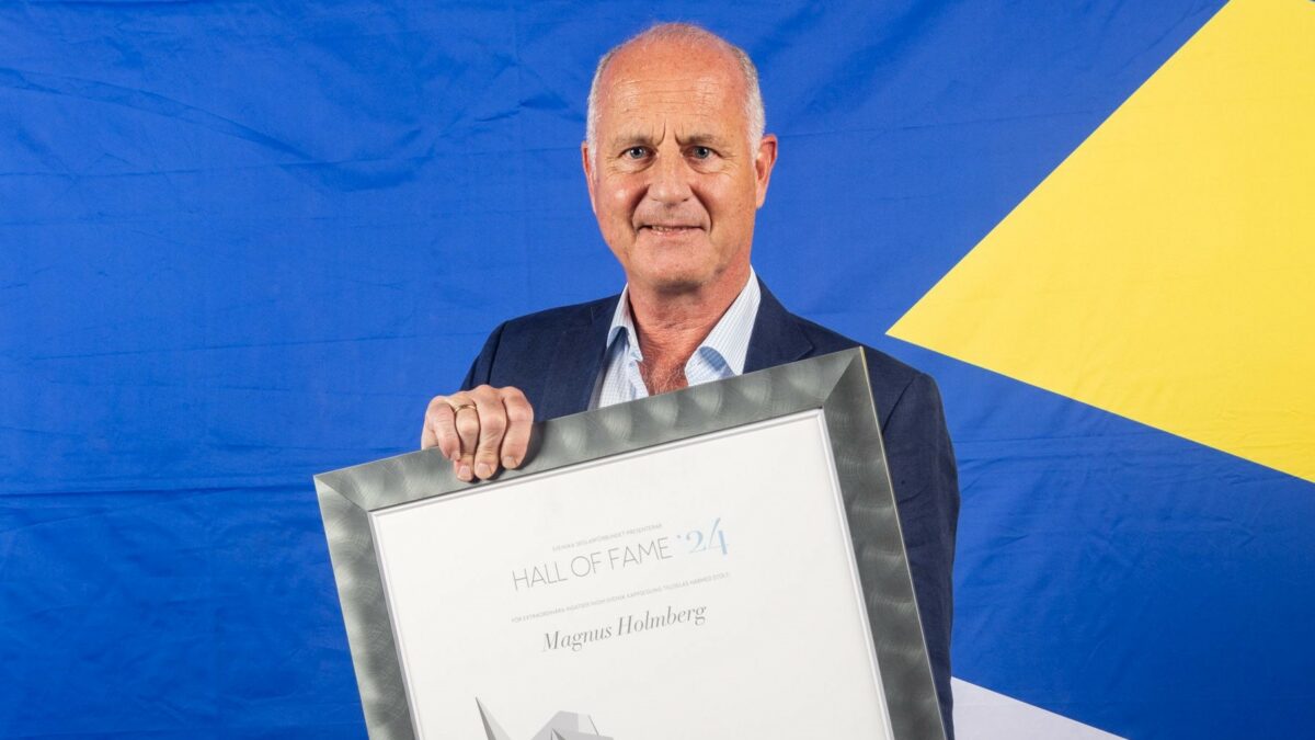 Magnus Holmberg – medlem nummer 17 i Seglingens Hall of Fame